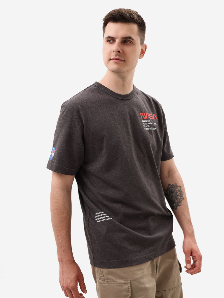 Футболка NASA Worm Logo Alpha Industries