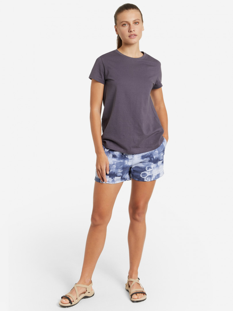 фото Шорты женские columbia uptown crest short, синий