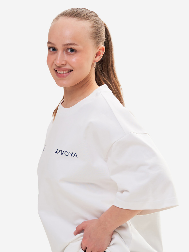 Футболка женская Moment Peak XVOYA белая