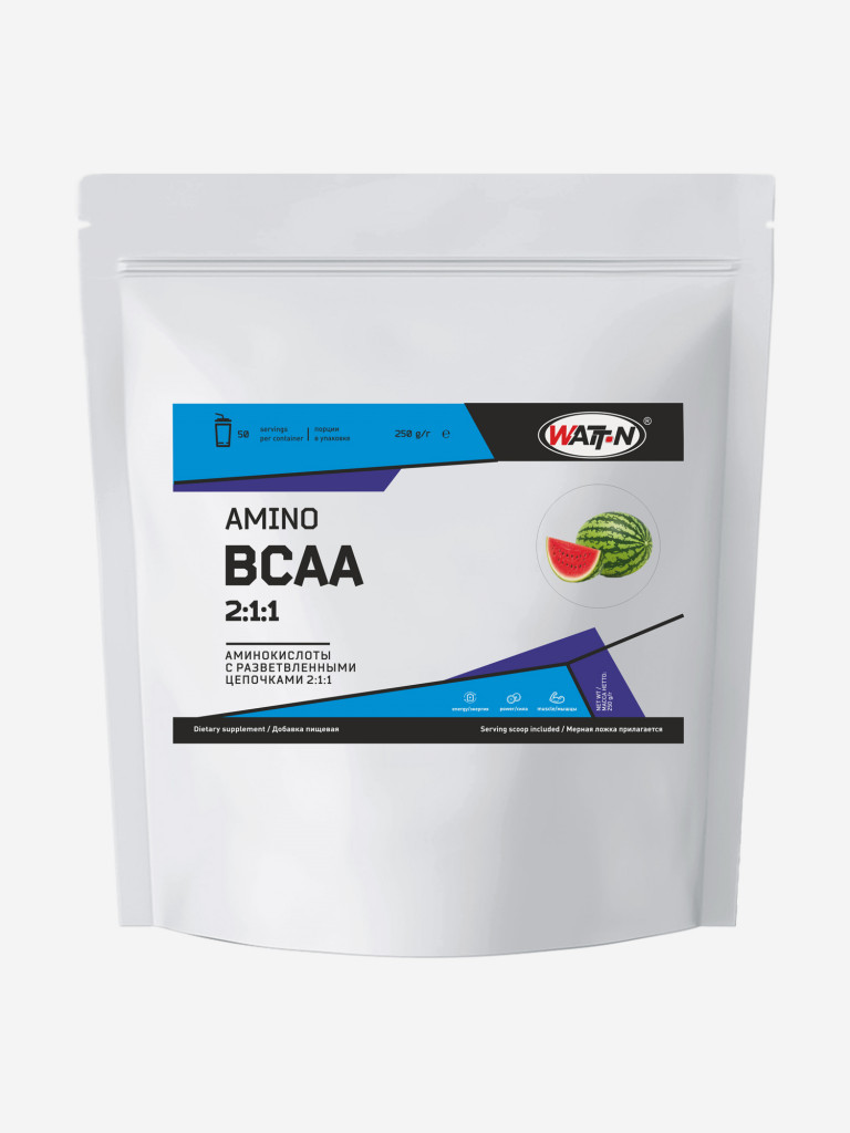 Аминокислоты BCAA 2.1.1 (БЦАА 2.1.1), Арбуз 250 гр