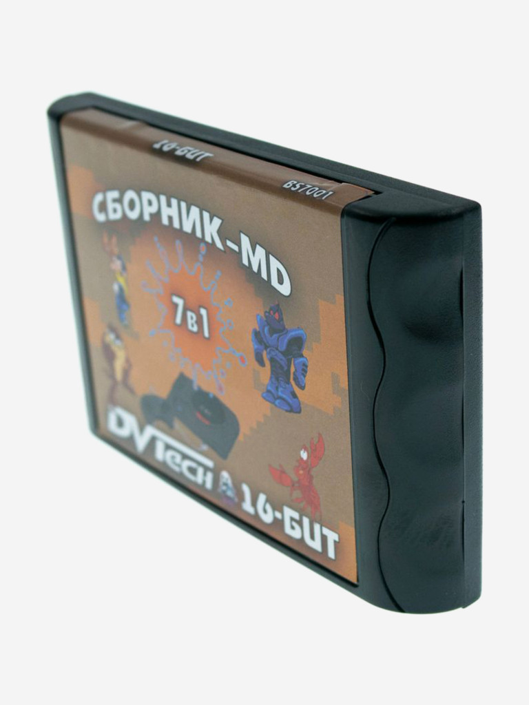 Картридж игровой DVTech 7 в 1 (на русском) 16bit