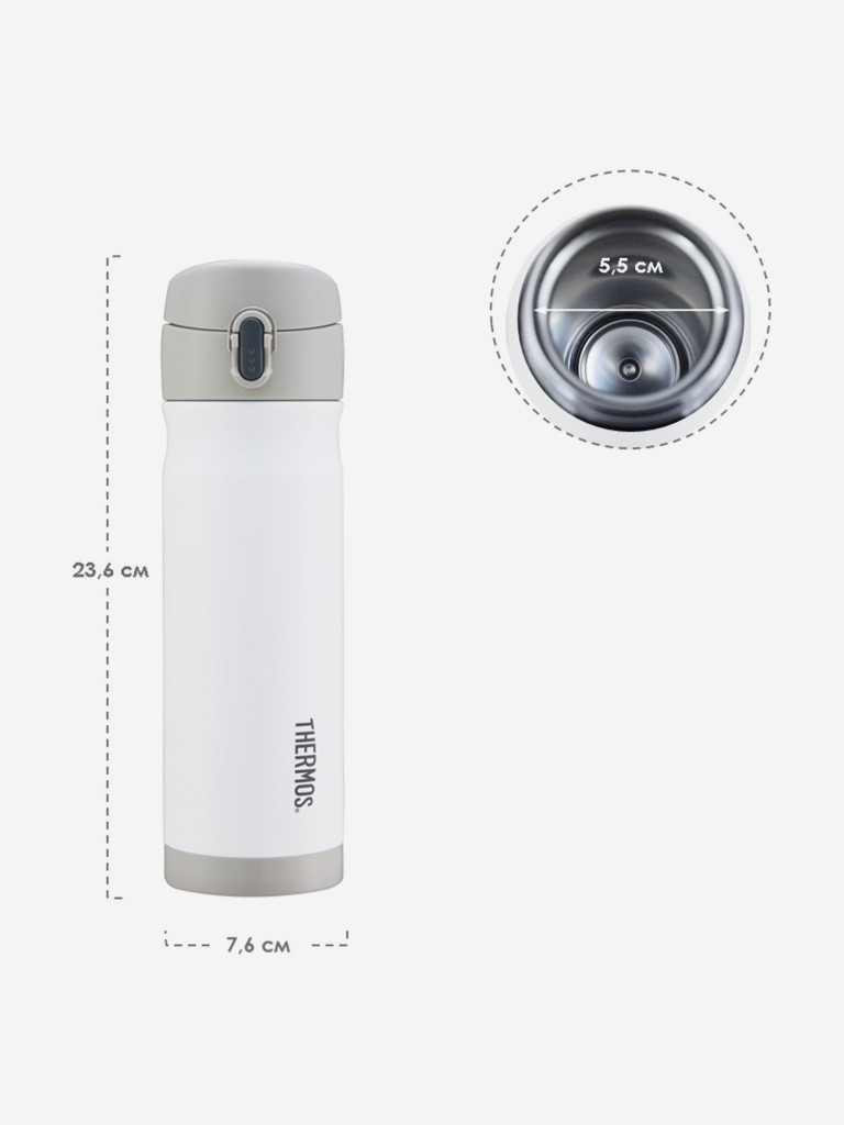 Термокружка для кофе 500 мл THERMOS JMW-500 белая