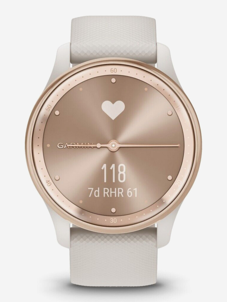 Спортивные часы Garmin Vivomove Trend бело-кремовые