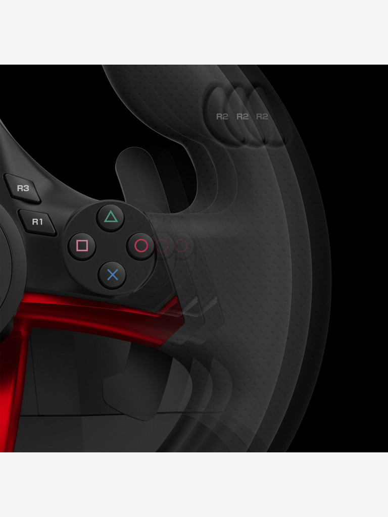 Игровой руль HORI Wireless Racing Wheel Apex (PS4-142E)