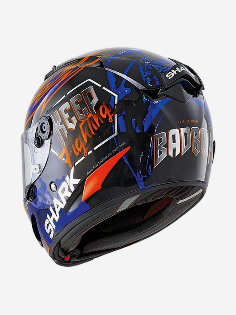 Мотошлем интеграл Shark RACE-R PRO LORENZO CATALANYA GP 2019 Black/Red/Blue