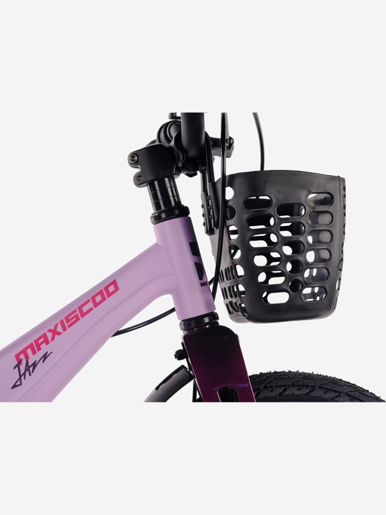 Велосипед детский Maxiscoo JAZZ PRO 14'', лавандовый матовый, 2025