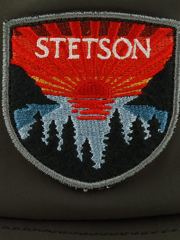 Панама STETSON 1811132 BUCKET JERSEY (оливковый)