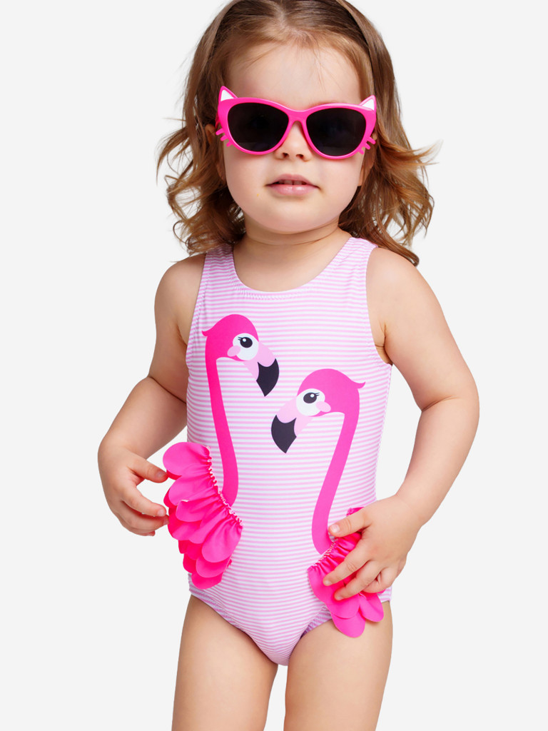 Купальник слитный для девочек PlayToday