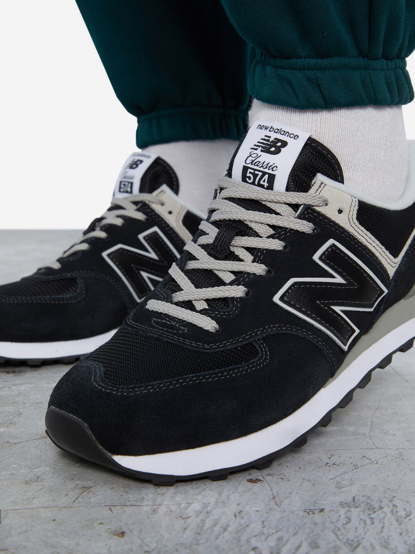 фото Кроссовки мужские new balance 574, черный