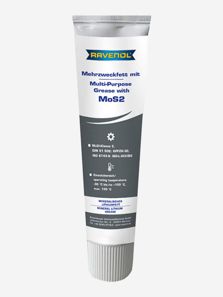 Пластичная смазка RAVENOL Mehrzweckfett m.MOS 2, 100 г