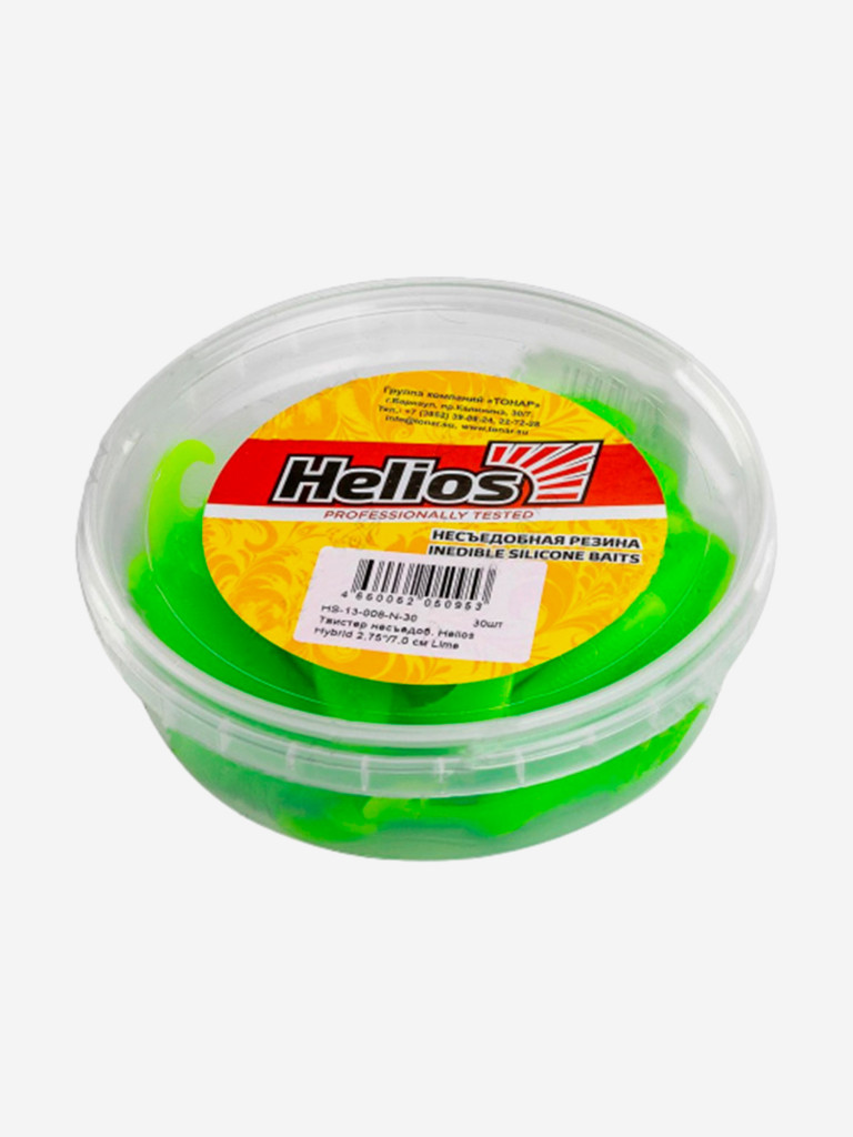 Мягкая приманка Helios Hybrid, 2,75'' / 7 см, Lime, 30 шт (HS-13-008-N-30)