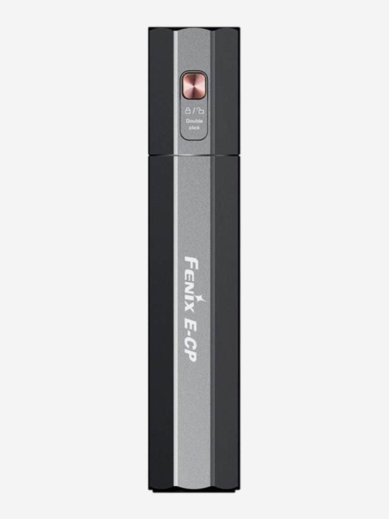 Фонарь Fenix E-CP с функцией повербанка черный