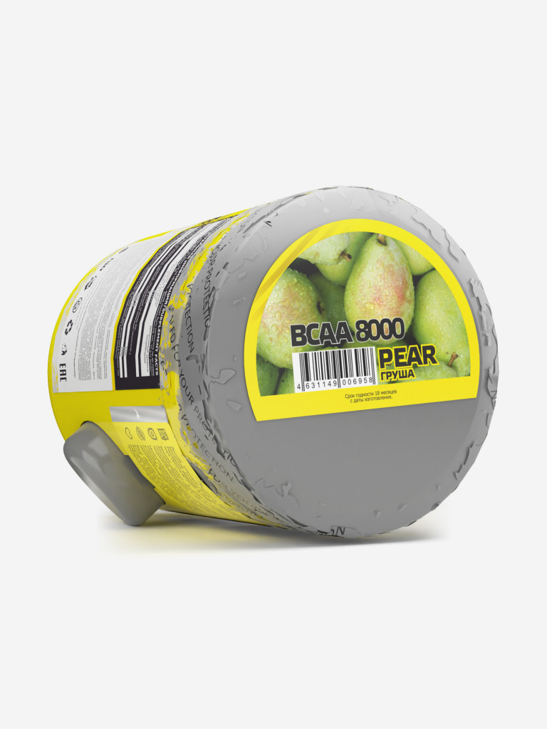 Аминокислоты BCAA 2:1:1 Steelpower BCAA 8000, 300 г, Груша