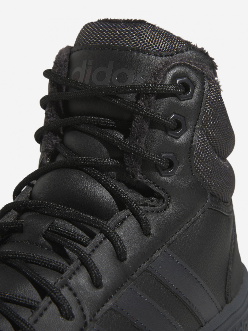 фото Кеды утепленные мужские adidas hoops 3.0 mid wtr, черный