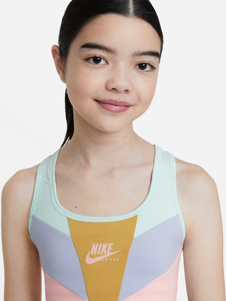 Топ бра спортивный для девочек Nike Swoosh