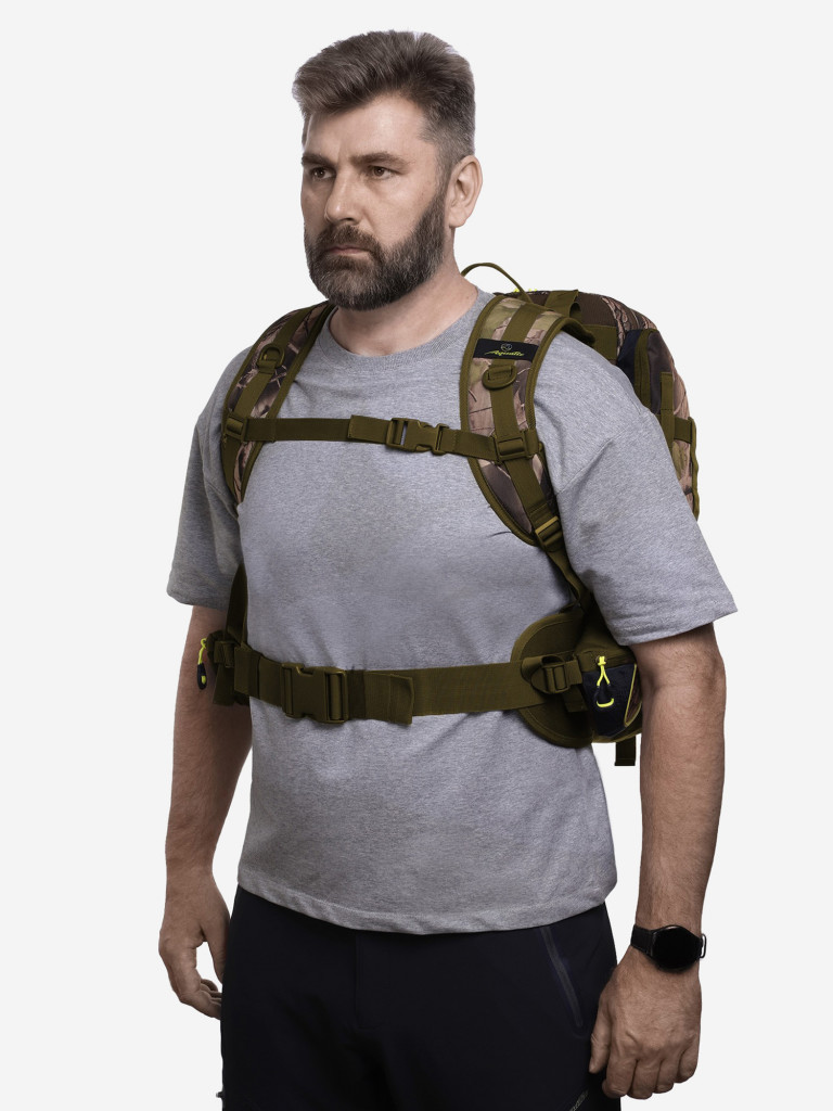 Рюкзак для рыбалки и охоты Aquatic РО-30, цвет: камуфляж, 30л