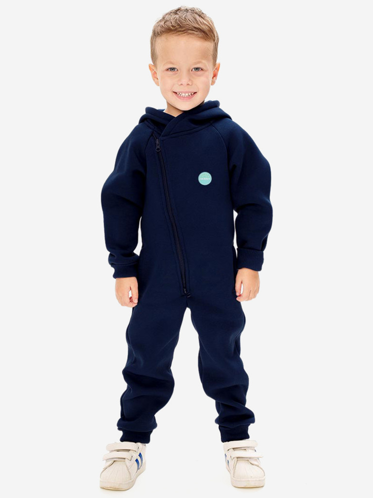 Комбинезон из футера "Мави" с начесом