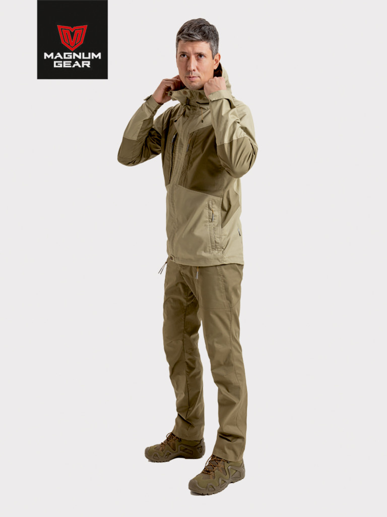 Костюм для рыбалки MAGNUM GEAR ATLAS PRO песочный