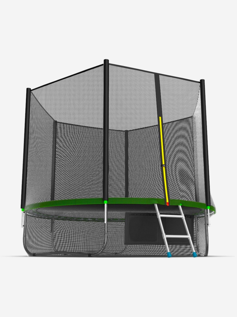 Батут каркасный EVO JUMP External 10ft + нижняя защитная сеть, диаметр 305 см