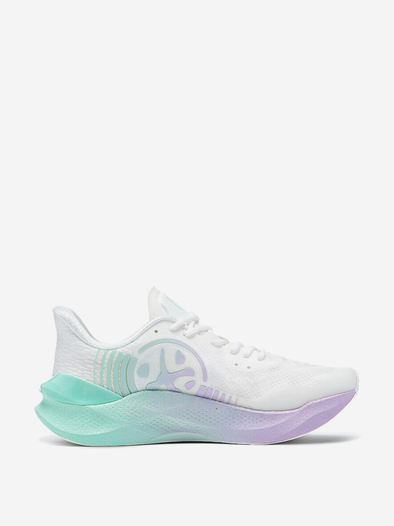 Кроссовки BMAI Carbon Mix Plus Running Shoes Men's Low top Icy Snow/Mint Green/Rosemary Purple