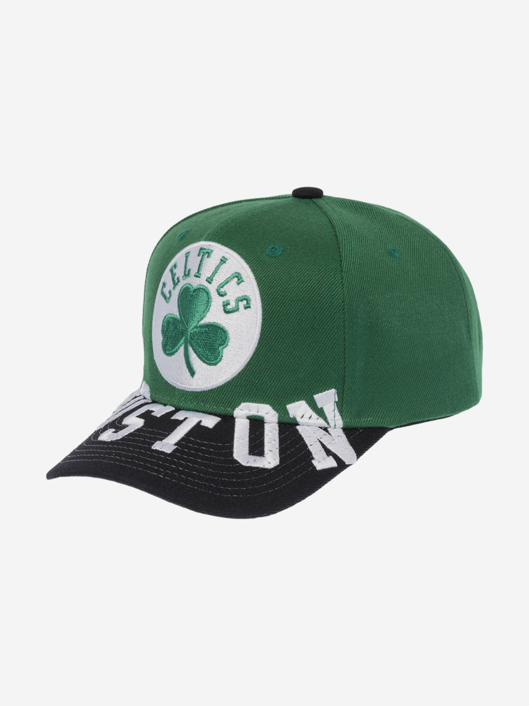 Бейсболка MITCHELL NESS HP10368-BCEGREN Boston Celtics NBA (зеленый)