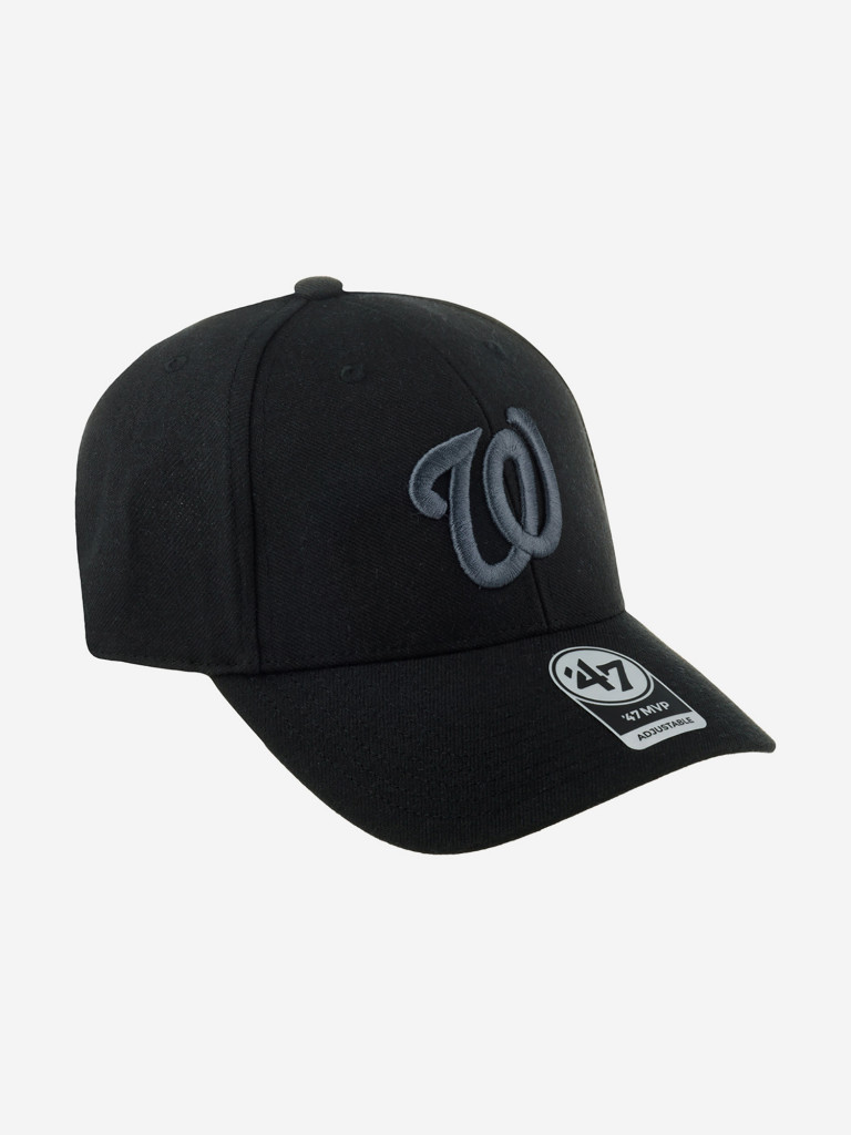 Бейсболка 47 BRAND B-MVP15WBV-BKC Washington Nationals MLB (черный)