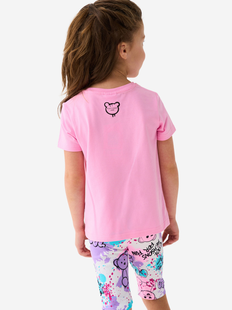 Легинсы укороченные, 2 пары в комплекте PlayToday