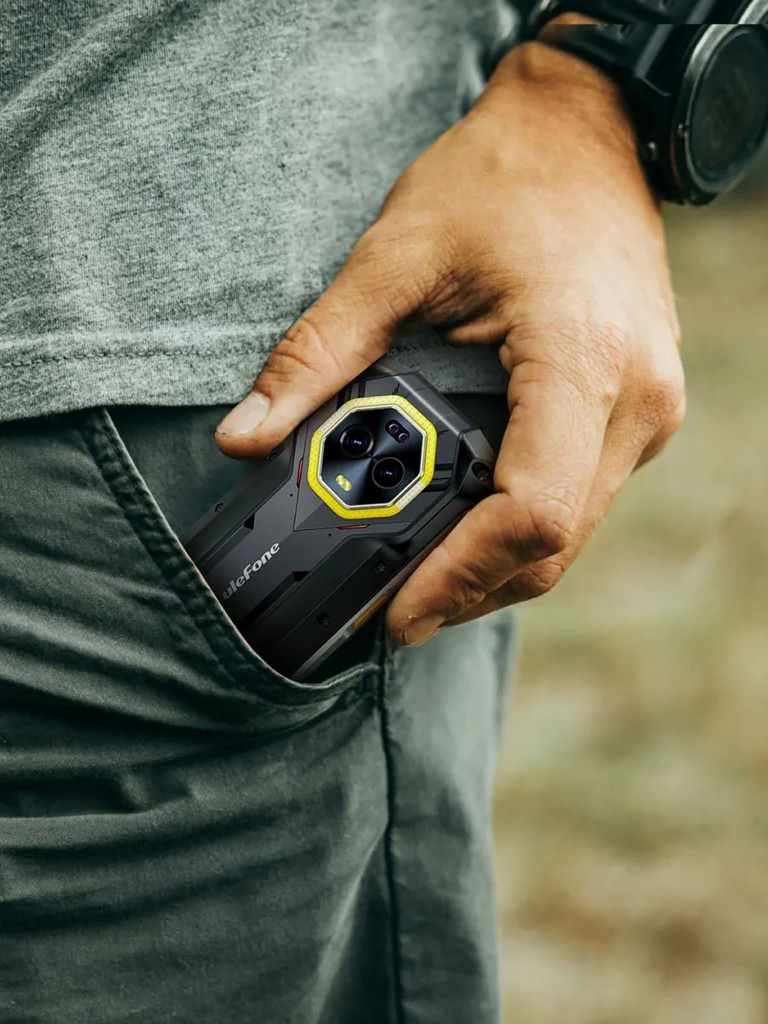 Смартфон Ulefone Armor Mini 20 Pro 8+256 Black, 4.7”, 90Hz, HD+, MTK6300 5G, And14, 50+64 Infrared, 32MP, 6200mAh
