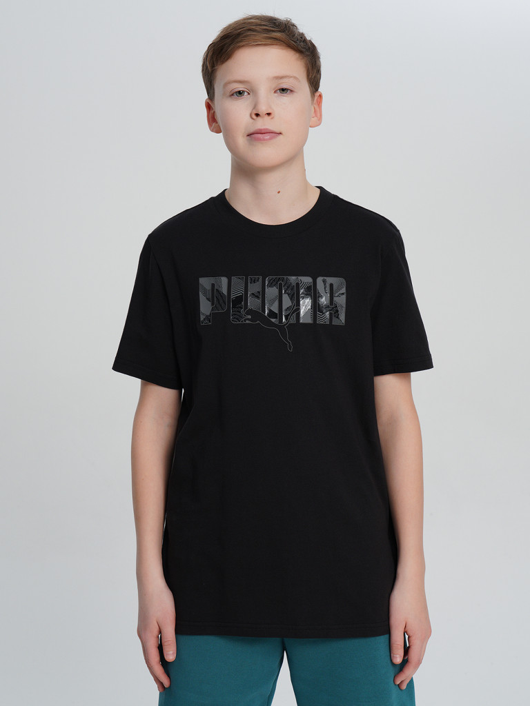 Футболка для мальчиков PUMA Ess Logo Lab Story 2