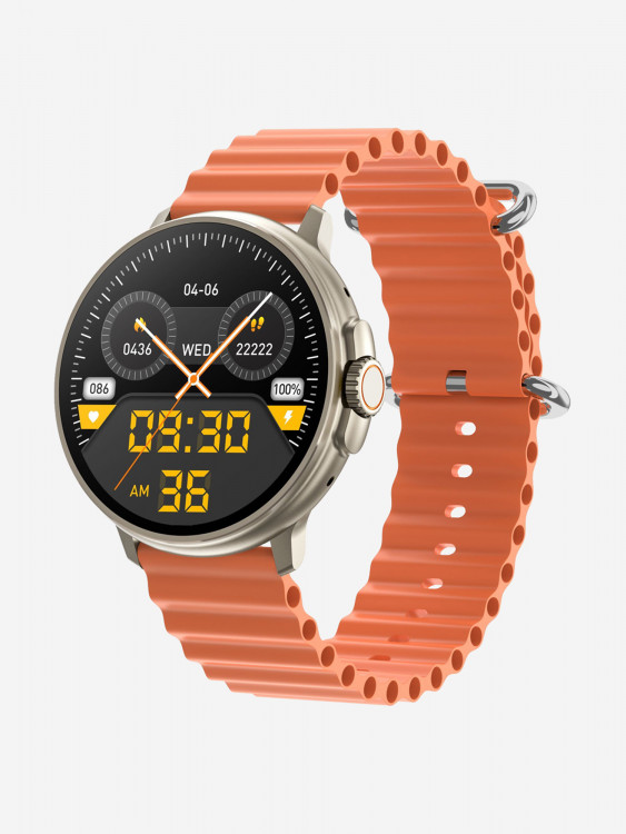 Смарт-часы BandRate Smart BRSLC306SOR с тонометром, шагомером, счетчиком калорий