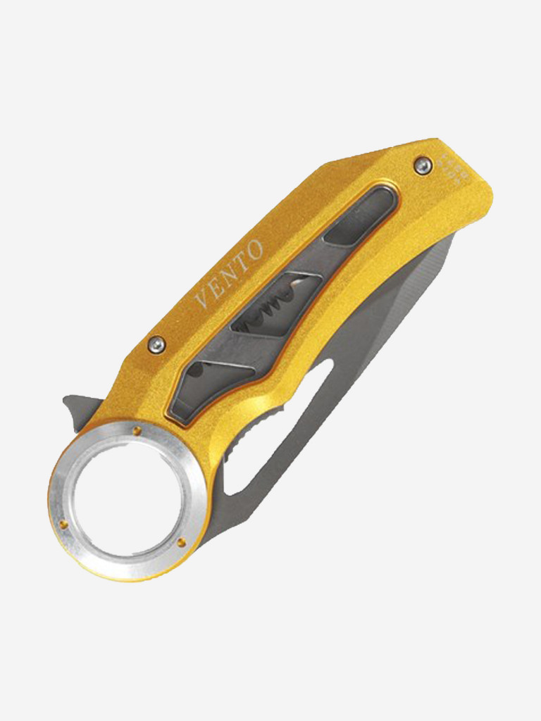 Нож "Стропорез". Цвет желтый