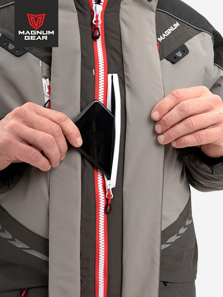 Костюм мужской MAGNUM GEAR EXTREME 2 -50°С светло-серый/графит