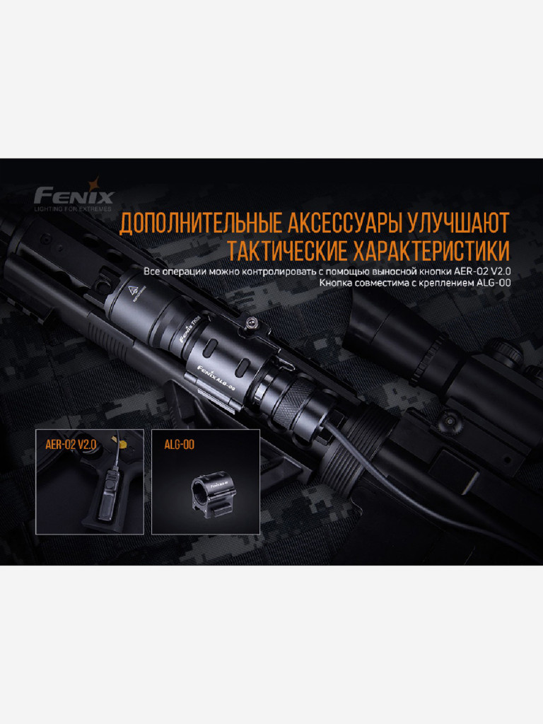 Фонарь Fenix ручной TK06, 800 Лм