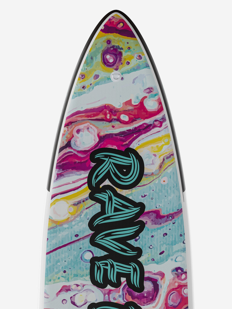 Надувной сапборд Rave Board RB18a Naivetu (335*83*15) с сидушкой и двойным веслом