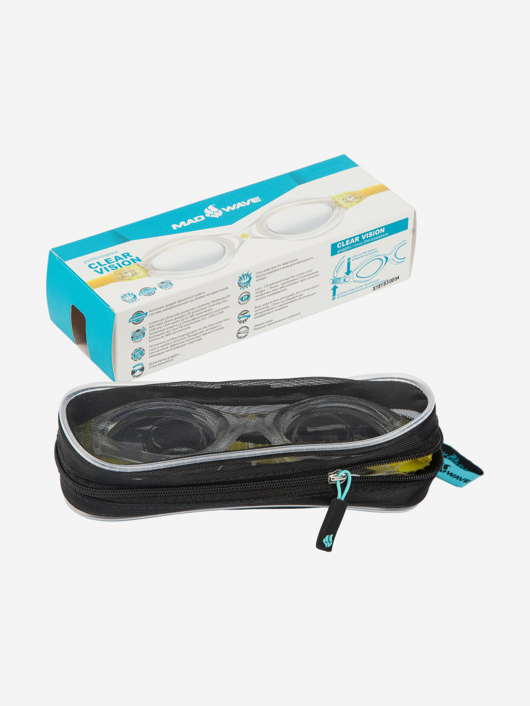 Очки для плавания Mad Wave Clear Vision CP Lens