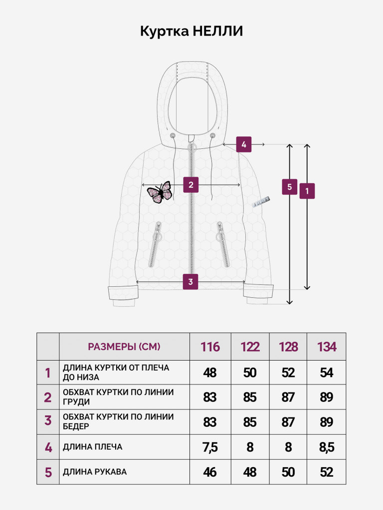 Куртка для девочки UKI KIDS