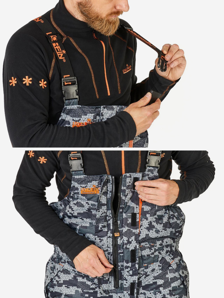 Костюм мужской Norfin DISCOVERY 2 LE CAMO 45230 зимний для рыбалки и охоты