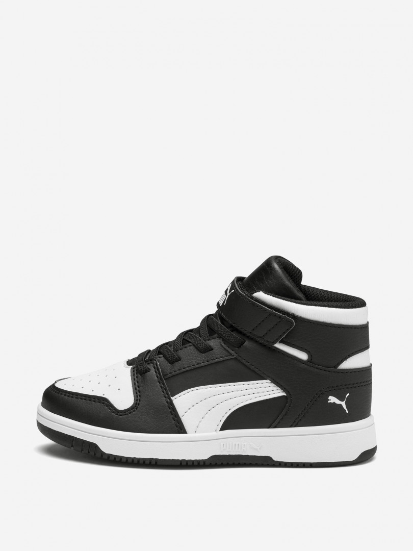 фото Кеды детские puma rebound layup sl v ps, черный