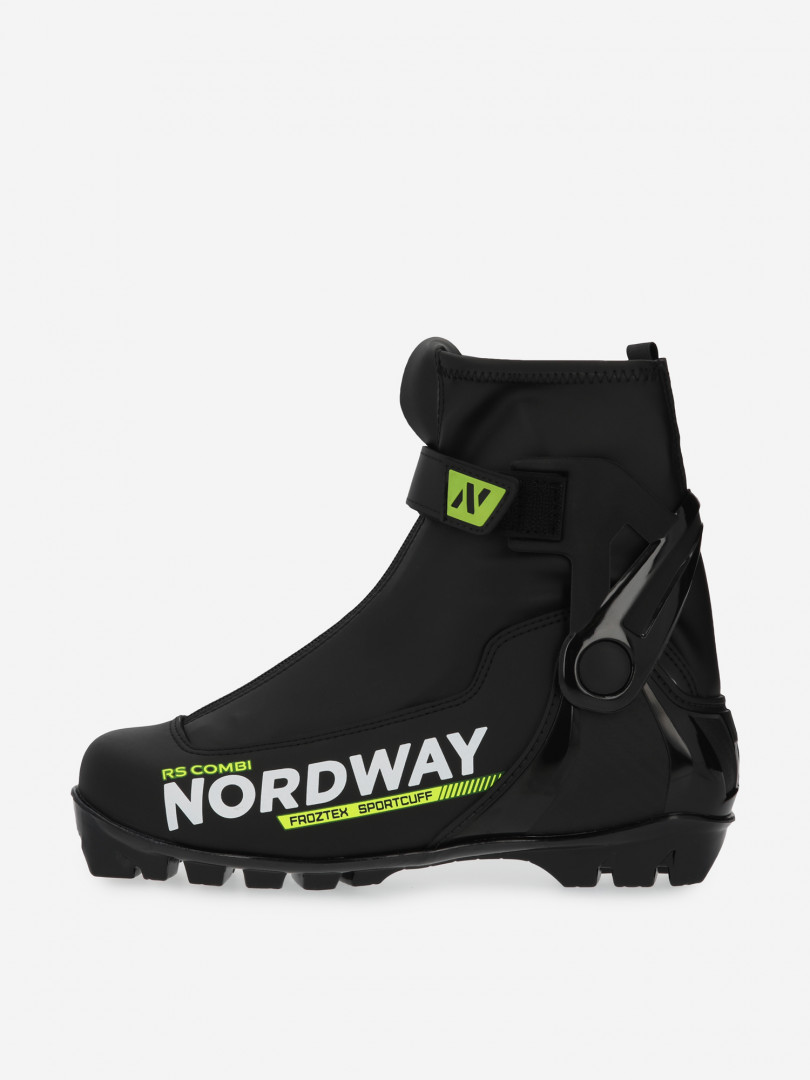 фото Ботинки для беговых лыж nordway rs combi, черный