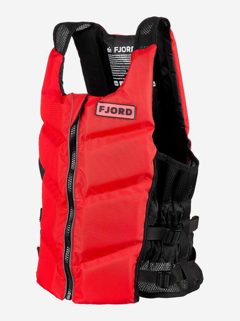 Жилет страховочный Fjord, красный