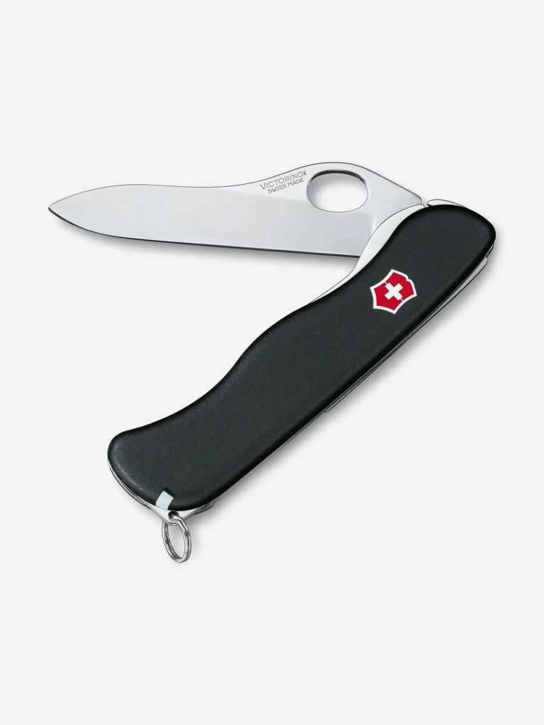 Складной нож Victorinox Sentinel One Hand, черный, 0.8416.m3