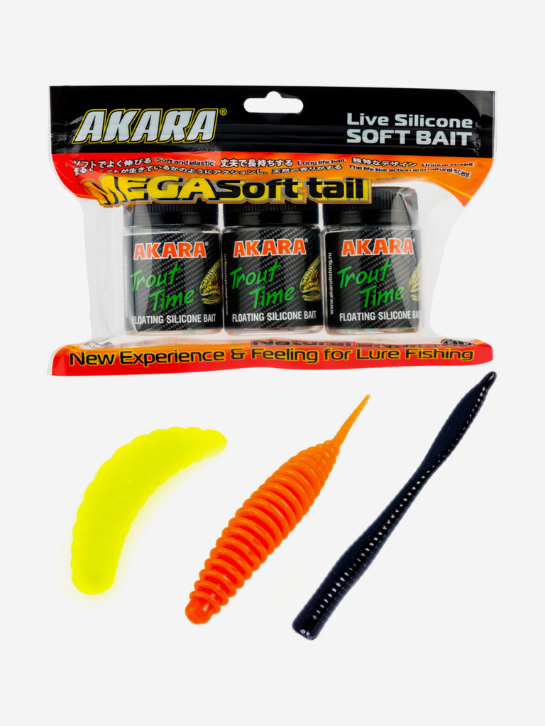 Силикон.приманка Akara Trout Time MIX