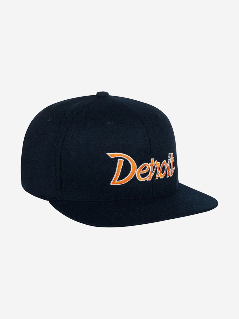 Бейсболка с прямым козырьком HOOD 100-MWL005-MI010-NY Detroit III (синий)