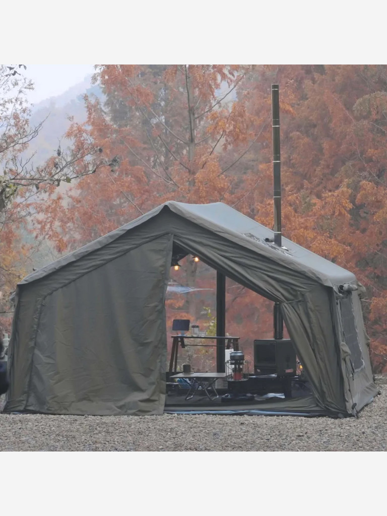 Надувная палатка Coody 10 Green 2–6 человек