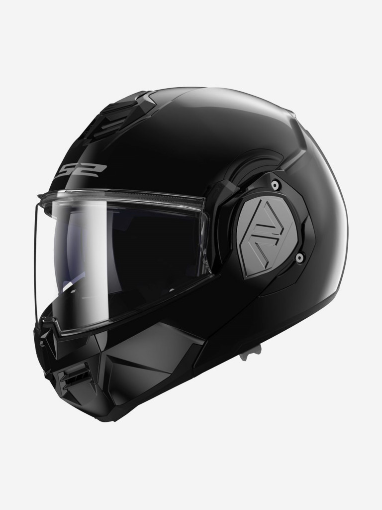 Мотошлем LS2 FF906 ADVANT KPA Solid (черный глянец, GLOSS BLACK)