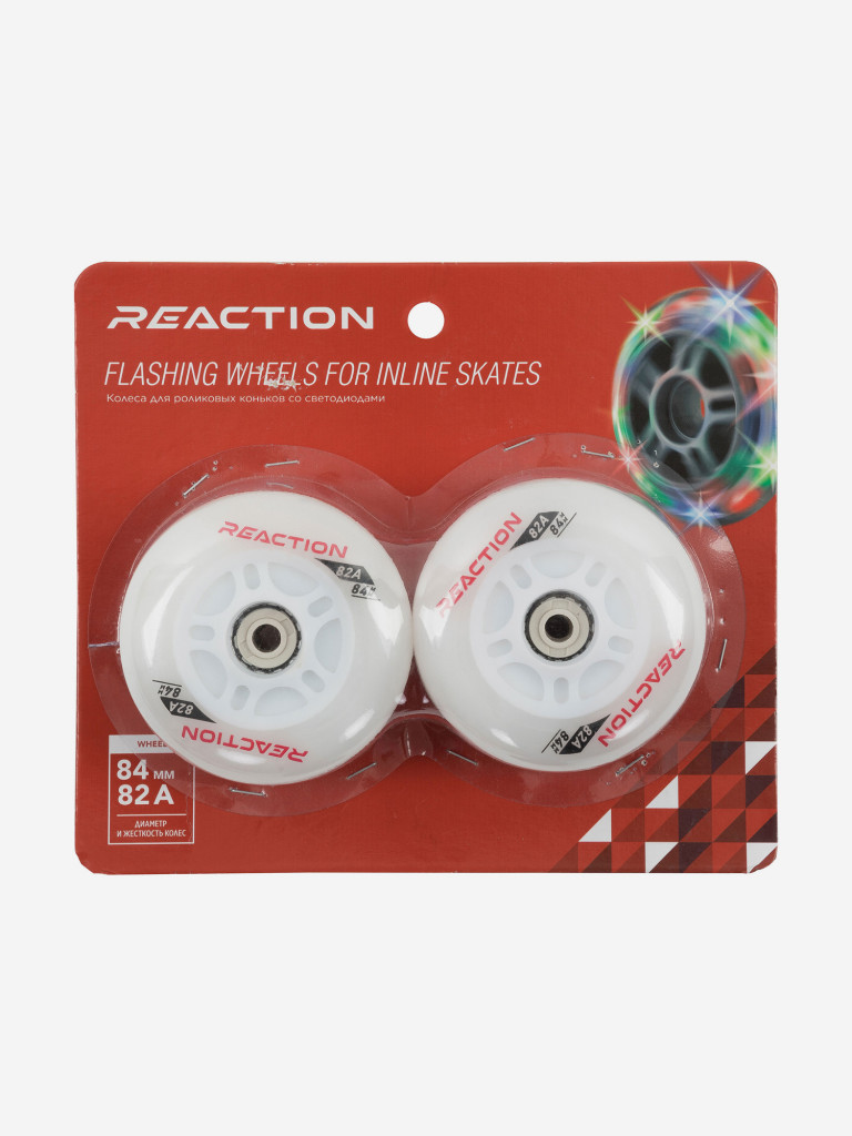 Набор колес для роликов Reaction 84 мм, 80 А, 4 шт