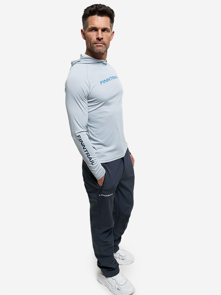 Лонгслив мужской c капюшоном FINNTRAIL Wave H