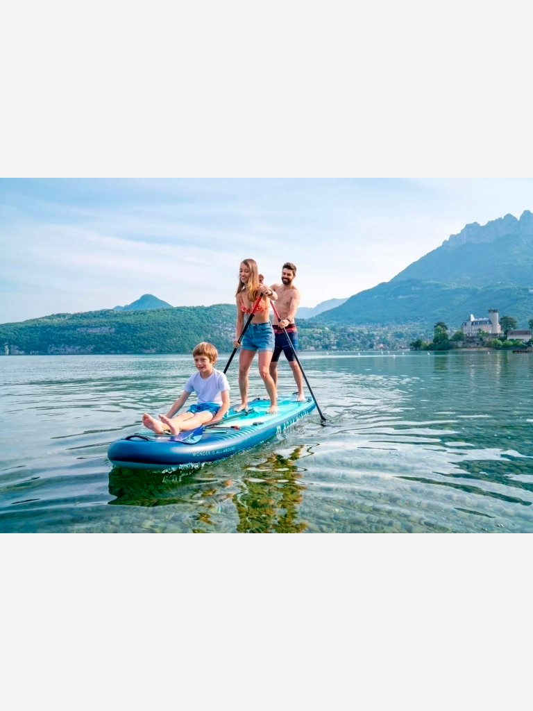 Сапборд надувной Aqua Marina Super Trip семейная 12.6 2025, 381x86x15 см