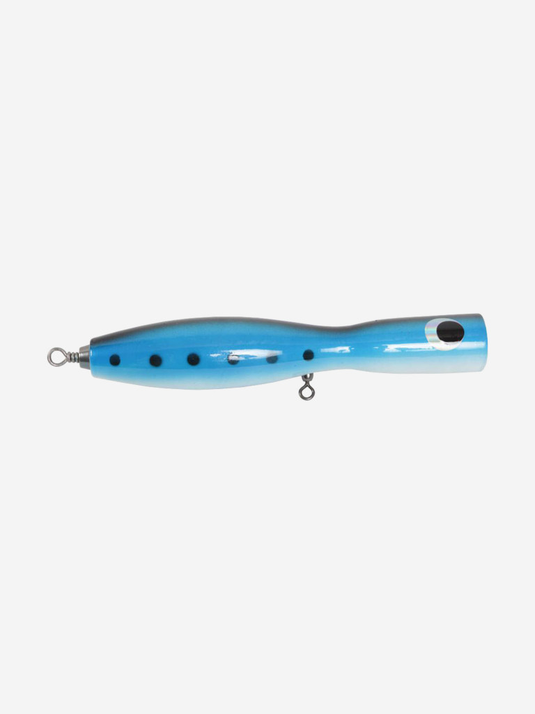 Поппер Blue Marlin GT4 Blue 225 мм 130 гр для ловли хищника.