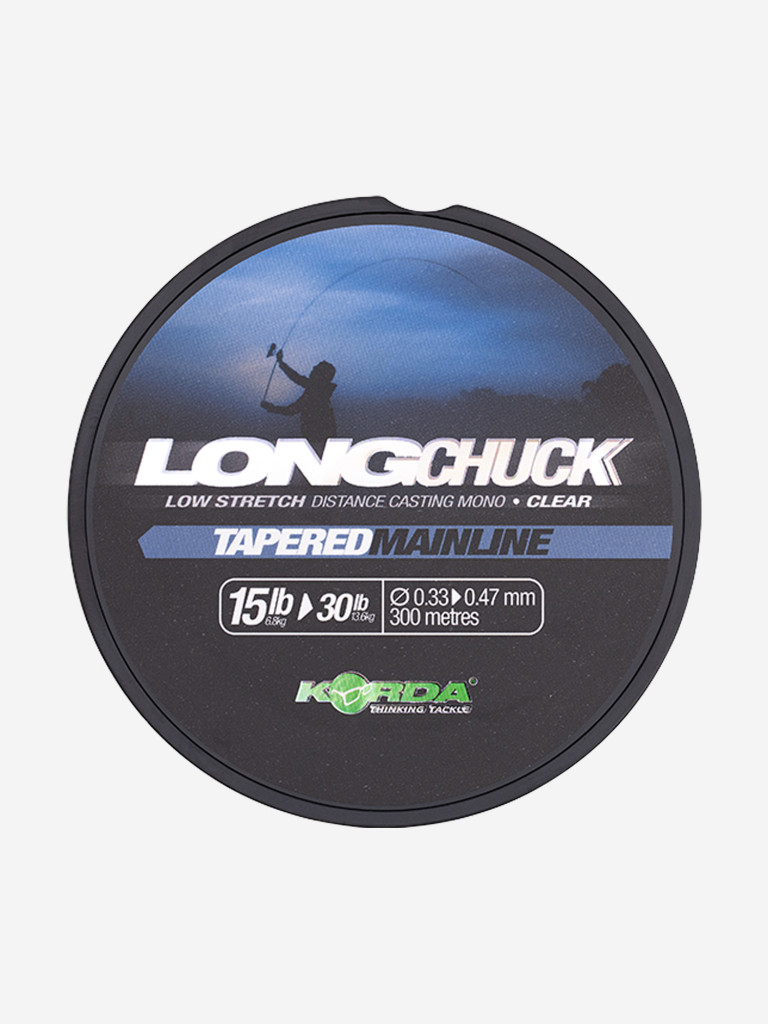 Леска KORDA Long Chuck Tapered Mainline 0.33-0.47мм 300м 15-30lb